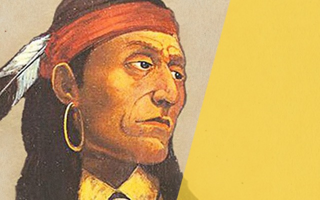 Painting of Chief Pontiac
